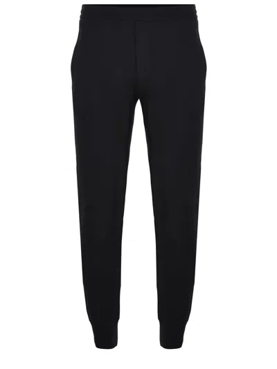 Emporio Armani Jogger Trousers In Black