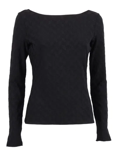 Emporio Armani Jumper In Black