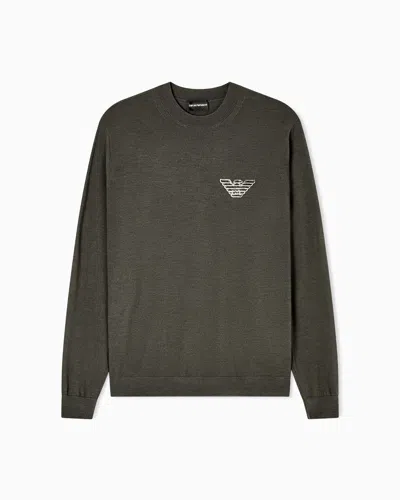Emporio Armani Jumpers In Green