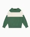 Emporio Armani Kids' Jumpers In Green