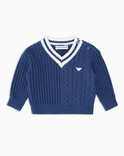 Emporio Armani Kids' Jumpers In White