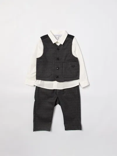 Emporio Armani Babies' Jumpsuit  Kids Color Blue In Blau