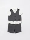 Emporio Armani Jumpsuit  Kids Color Grey In Grey