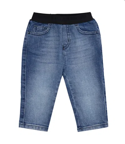 Emporio Armani Junior Jeans In Blue