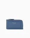 Emporio Armani Kartenetui Myea Mit Rundum-reissverschluss Und Hirsch-print In Blau