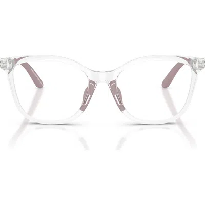 Emporio Armani Kids' 46mm Butterfly Optical Glasses In Green