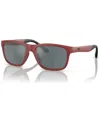 Emporio Armani Kids Sunglasses, Mirror Ek4002 In Matte Red