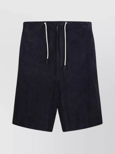 EMPORIO ARMANI KNEE LENGTH SHORTS BACK POCKET