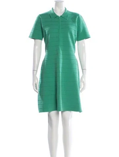 Pre-owned Emporio Armani Knee-length Dress In Green