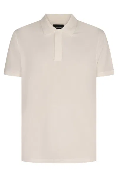 EMPORIO ARMANI EMPORIO ARMANI KNITTED COTTON POLO SHIRT