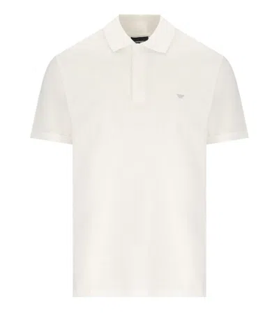 EMPORIO ARMANI EMPORIO ARMANI KNITTED COTTON POLO SHIRT