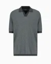 Emporio Armani Knitted Tops In Grey