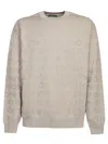 Emporio Armani Sweater  Men Color Grey In Beige