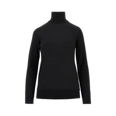 Emporio Armani L Turtleneck Sweater In Black