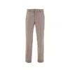 Emporio Armani Straight-leg Trousers In Grey