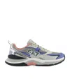 Emporio Armani Lace-up Sneakers In Multi