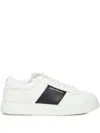 Emporio Armani Lace-up Sneakers In White
