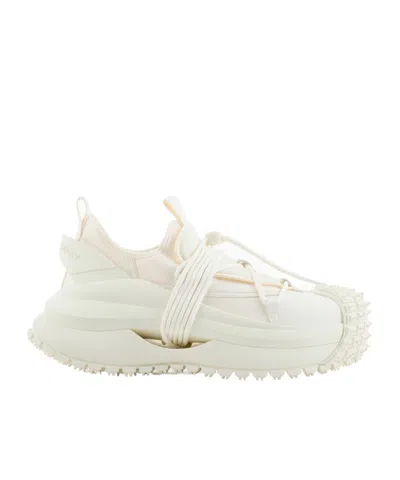 Emporio Armani Lace Up Sneakers In White