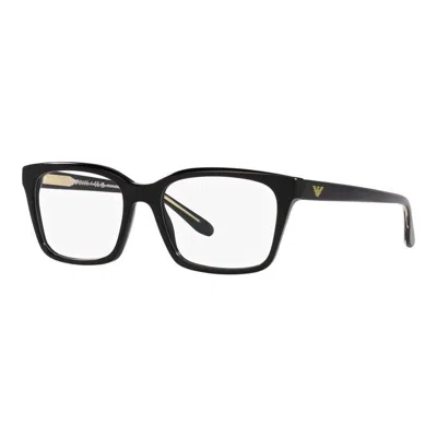 Emporio Armani Ladies' Spectacle Frame  Ea 3219 Gbby2 In Black
