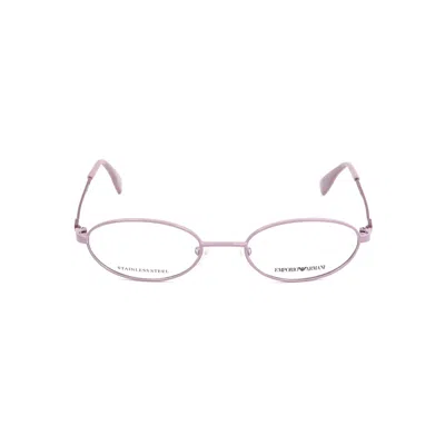 Emporio Armani Ladies' Spectacle Frame  Ea9663-mmi  48 Mm Gbby2 In Pink
