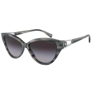Emporio Armani Ladies' Sunglasses  Ea 4192 Gbby2 In Gray