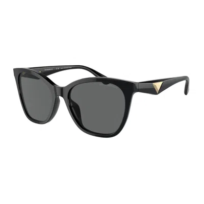 Emporio Armani Ladies' Sunglasses  Ea 4222u Gbby2 In Black