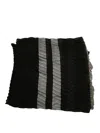 EMPORIO ARMANI LADY WOVEN PLEATED STOLE