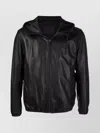 Emporio Armani Man Jacket Black Size 42 Lambskin