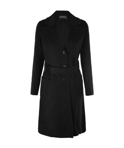EMPORIO ARMANI LAPEL COAT