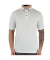 Emporio Armani Lapel Short-sleeved Polo Shirt In White