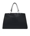 Emporio Armani Large Myea Shopper Bag In Black