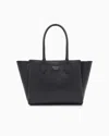 Emporio Armani Large Shopper Bag With Palmellato Finish