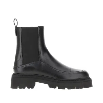 Emporio Armani Leather Beatles Boots