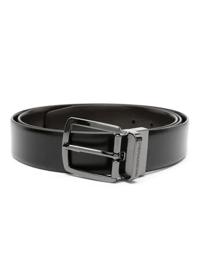 EMPORIO ARMANI EMPORIO ARMANI LEATHER BELT