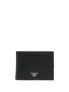 EMPORIO ARMANI EMPORIO ARMANI LEATHER BIFOLD WALLET