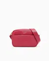 Emporio Armani Leather Camera Case With Shoulder Strap