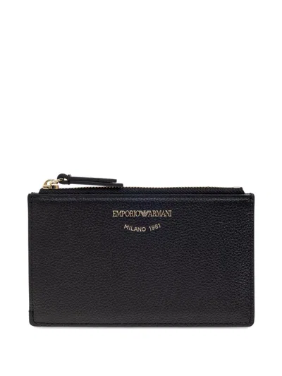 Emporio Armani Leather Card Case