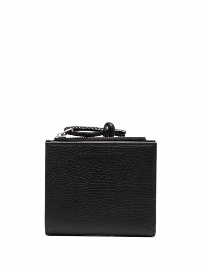 Emporio Armani Leather Credit Card Case