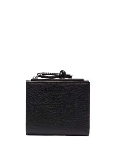 Emporio Armani Leather Credit Card Case