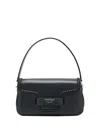 Emporio Armani Logo-detailing Shoulder Bag In Black