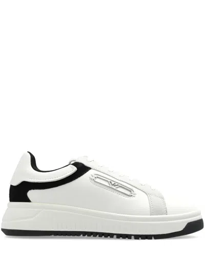 Emporio Armani Leather Sneakers