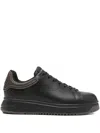 Emporio Armani Sneakers In Black