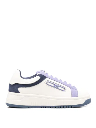 Emporio Armani Zapatillas - Púrpura Claro In Multi