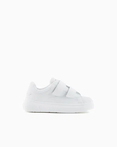 Emporio Armani Kids' Official Store Shoes In White