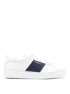 EMPORIO ARMANI LEATHER SNEAKERS