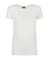 Emporio Armani Crew Neck Plain Design Short Sleeves Top