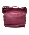 Emporio Armani Lettering Shoulder Bag In Red