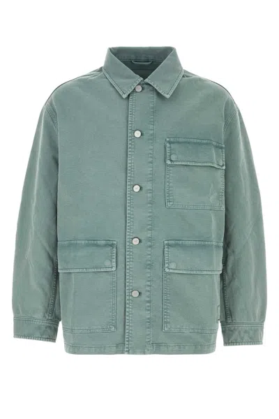 Emporio Armani Men's Cotton Jacket For Versatile Wear In Multicolor