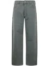Emporio Armani Man Jeans Military Green Size 34 Cotton In Black