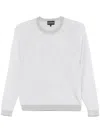 Emporio Armani Women's Jacquard Logo Sweater
